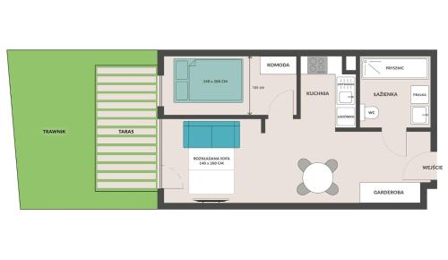 Apartament 23 w Porto Łeba