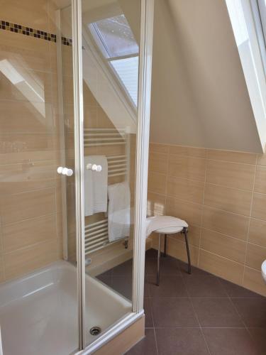 Bathroom, UNO Hotel Wissers in Fehmarn