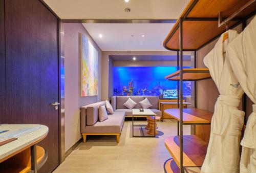 1 double bed, 3 sofa beds