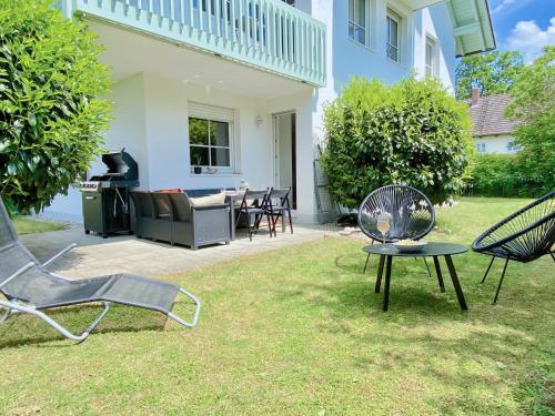 Faciliteter, Snug Stays 1 I 3-Zimmer Design Apartment am See mit Garten I Home Office I Highspeed Wifi in Wessling
