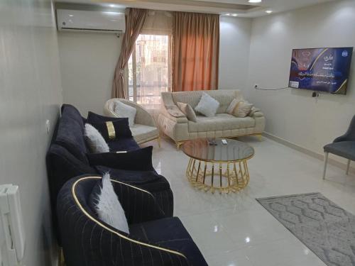 wow cozy new furnished comfortable apartment for rent in arab states street شقة سوبر لوكس جديدة جامعة الدول المهندسين