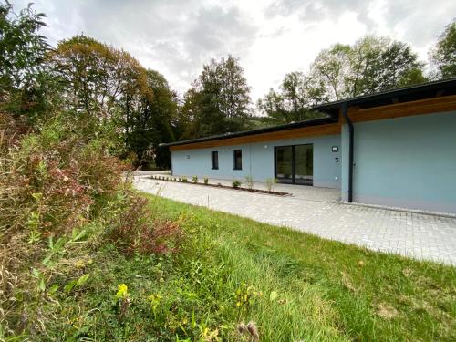 外部景觀, Luxuriöses rollstuhlgerechtes Ferienapartment A1 mit umzäunten Garten, 65qm (Luxurioses rollstuhlgerechtes Ferienapartment A1 mit umzaunten Garten, 65qm) in 阿姆茨貝爾格