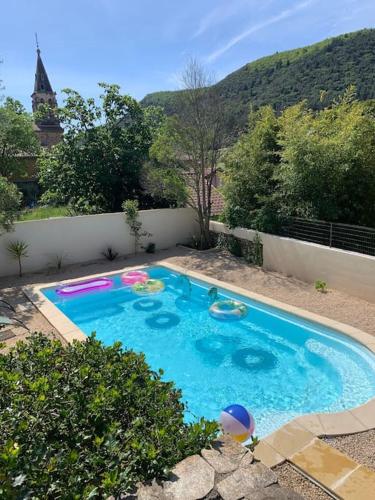 Villa avec piscine dans les cévennes - Location, gîte - Bessèges