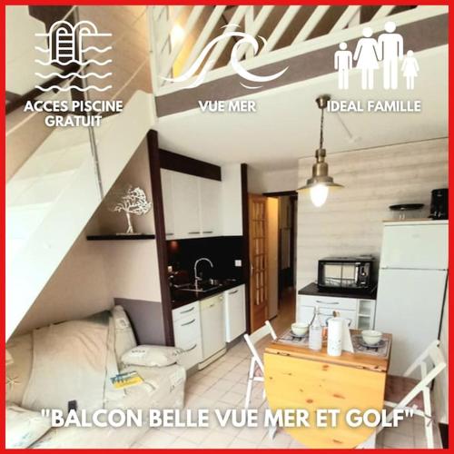 "LE PETIT PARADIS" Appartement duplex, vue mer et port, 5 personnes, accès parc aquatique gratuit - Location saisonnière - Talmont-Saint-Hilaire