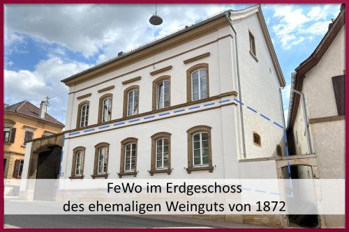 Viesnīcas āriene, Fewo Steinacker - Weinstraße, Parken, Kochen, Pfalz - keine Monteure in Kallstadt