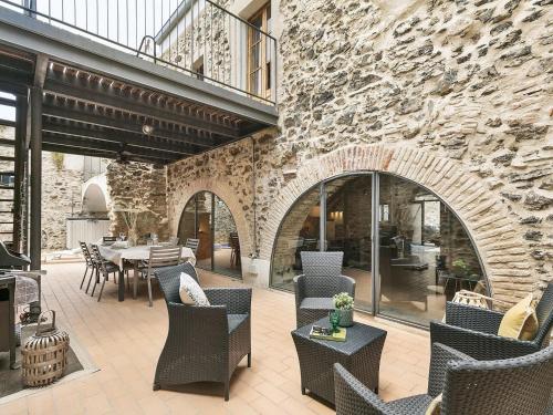 Erkély/terasz, Belvilla by OYO Holiday home in Garriguella in Garriguella