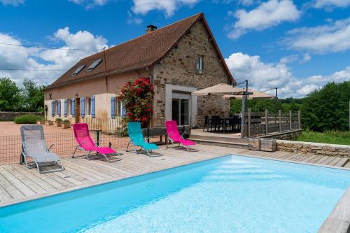 Gîte de Fougère, piscine, sauna, salle muscu,pêche gîte à louer Ciry-le-Noble