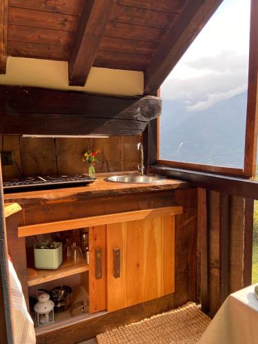 virtuve, B&B Marcellina in Perloz