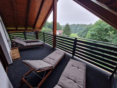 Rõdu/terrass, Holiday Home Rajf in Donji Koncovcak