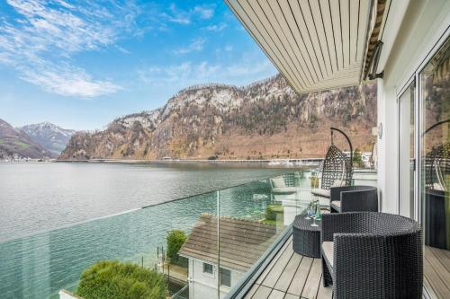 View, Seehotel Pilatus in Hergiswil