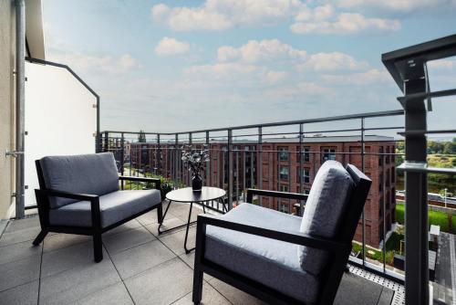 NK Apartments - Hafencity Dresden mit Elbblick - Modern & Zentral, Drážďany (fotografie 6)
