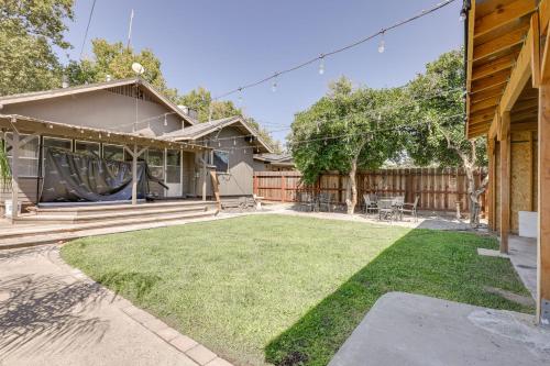 Sunny Turlock Cottage: Walk to Downtown!
