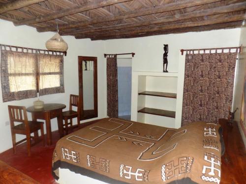 1 double bed