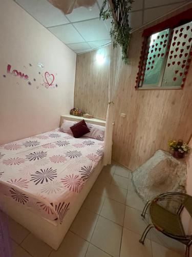 1 double bed