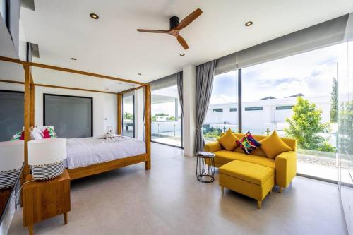 Luxury Modern 6 Bed Private Pool Villa (LLW) near Hua Hin Sam Phan Nam Floating Market