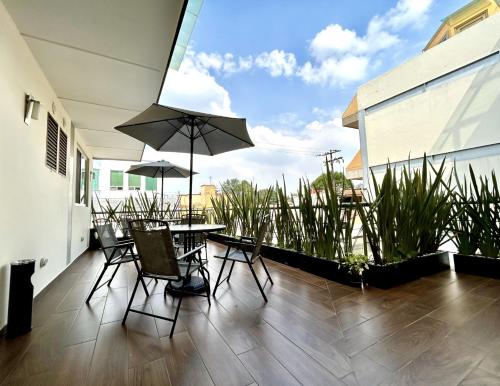 Erkély/terasz, La Casa del Reloj - Zona de Hospitales near Dolores Olmedo Patiño Múzeum