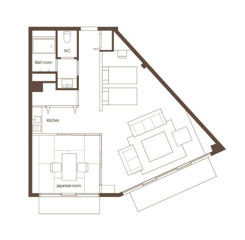 那須 にごり湯の大浴場露天風呂があるホテルコンドミニアム