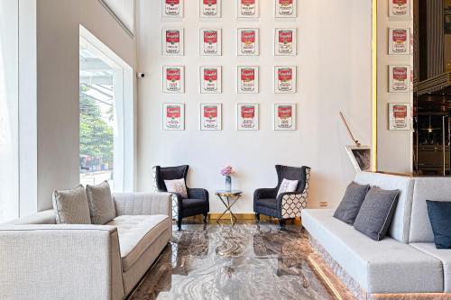 Lobby, Frame Hotel Bangkok near Provincial Waterworks Authority