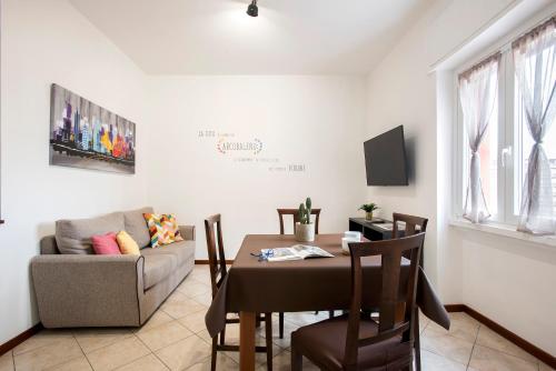 Shared lounge/TV area, Camesena 40 – 2BR Apartment for 4 near Tiburtina, Rome in Policlinico