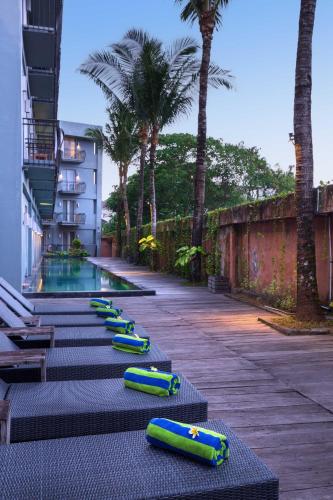 Swimming pool, FRii Bali Echo Beach Hotel in Bali