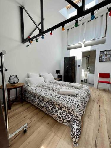 Rare ! LOFT Atypique Centre-Ville Parking Jardin