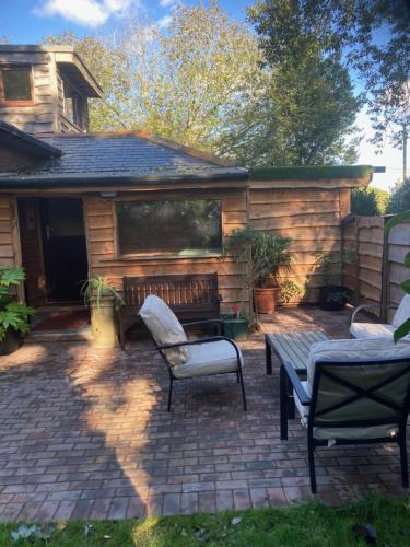 Balkons/terase, Woodland Retreat, Market Lane, Blundeston, Lowestoft in Blundeston