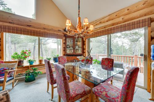 Rustic Ward Retreat with Deck and Mountain Views! in Ward, USA