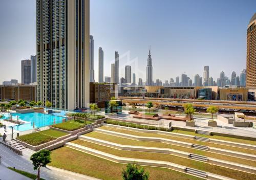 Walk to Dubai Mall 2 Bed Full Burj Khalifa Views, Dubaj (fotografie 8)