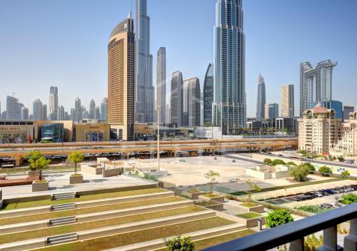 Walk to Dubai Mall 2 Bed Full Burj Khalifa Views, Dubaj (fotografie 3)