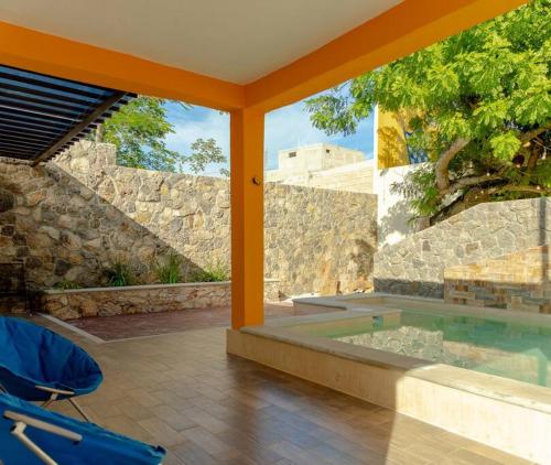 Habitación sisal. Bonita, amplia y cómoda. in Valladolid, Mexico