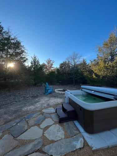Jacuzzi, All Is Well Resort in Muenster (TX)