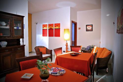 Közös társalgó / TV, B&B L'Orizzonte in Castro