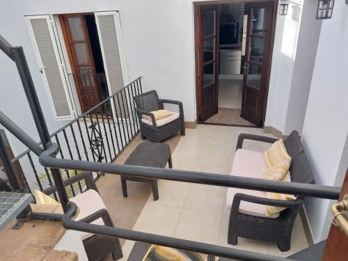 Medina Sidonia, luxury historic modern townhouse, swimming pool, terraces, sea view.