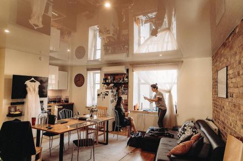 5th Floor Apartment 24h SELF CHECK-in PRIVAT FREE PARKING, Riga
