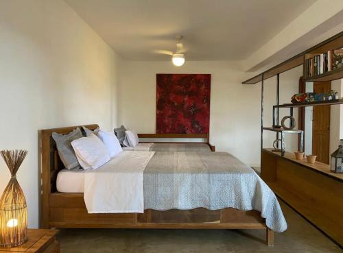 Bed, Casas loft em Armação dos Búzios (Casas loft em Armacao dos Buzios) in Ponta de Manguinhos