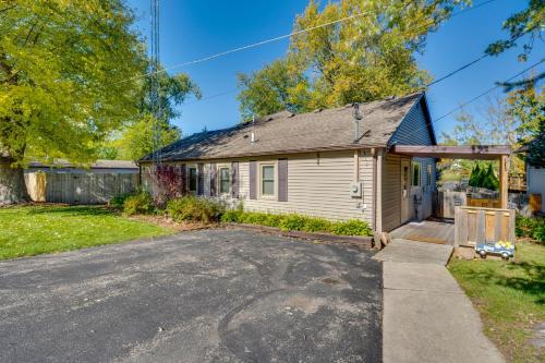 Rock River Retreat with Dock and Seasonal Pool!