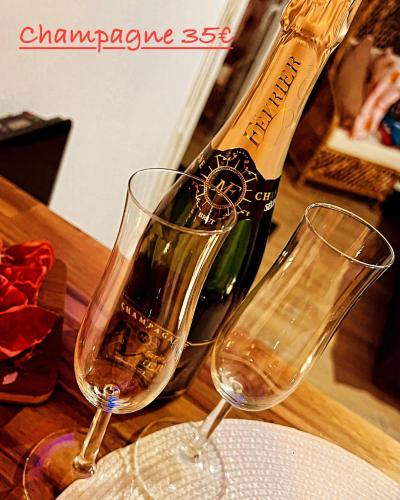 Food and beverages, Secrete loft, spa & jaccuzi privatif - parking & bien-etre pres de Toulouse in Saint-Alban