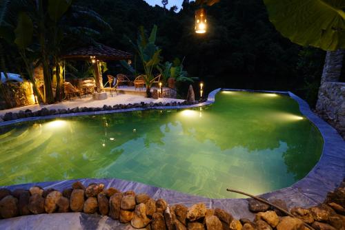 Swimming pool, Ba Be Jungle Houses in Ba Be