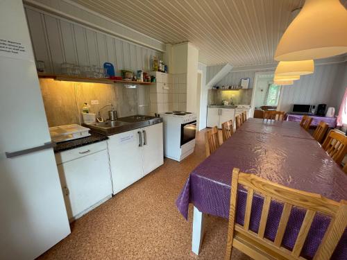 virtuve, Lofoten Budget Hostel in Å (Nordland)