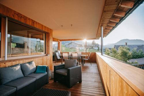 ระเบียง/ชานเรือน, Baldauf Apartment in ฮิททิเซา