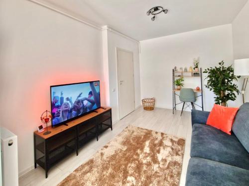 sala de TV, Sector3 Modern Living and Terrace in Cartierul Obor