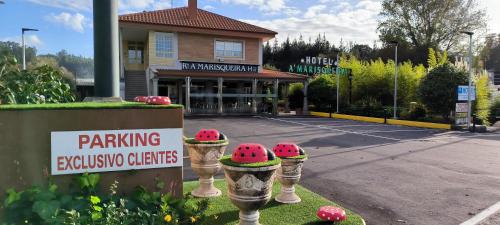 Hotel A Marisqueira I Aeropuerto A Coruña, Oleiros bei Mera