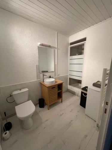 Fürdőszoba, Nid douillet proche des Thermes in Bourbonne-les-Bains
