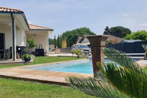 Maison entre océan et vignoble juillet aout