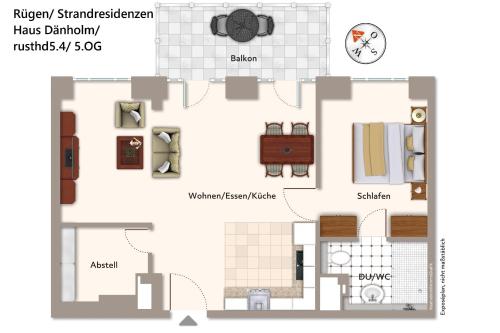 Strandresidenzen Strandresidenzen Binz-Prora D5 4