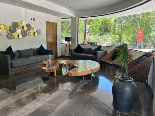 Tulum aldea zama, spectacular top pool & gym 4pax
