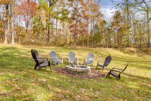 French Lick Getaway with Deck, Grill and Fire Pit!