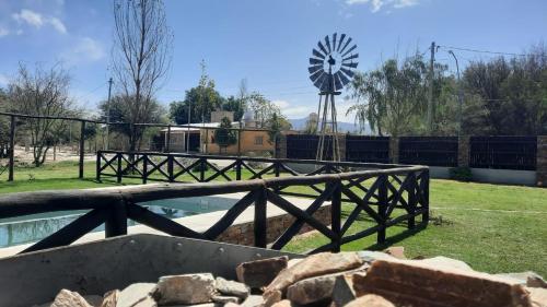 Dārzs, Cabaña El Viejo Molino (Cabana El Viejo Molino) in Villa General San Martín