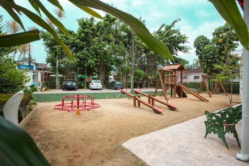 aire de jeux pour enfants, Hotel Saveiros in Ubatuba