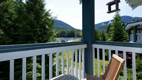 Granite Court 407 | Village Townhouse with Fireplace & Views of Blackcomb in Whistler, Canada